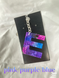 Galaxy Letter keychains