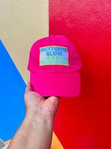 Heavy on the Glow Dad hat