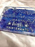 Purple n Silver High Maintenance Tray