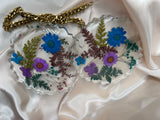 Purple n Blue Floral set