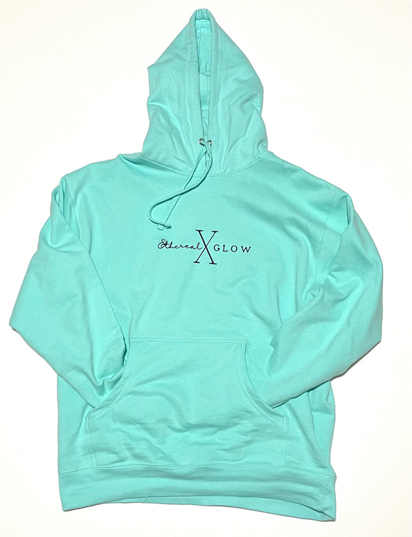 Mint Ethereal Glow Hoodies